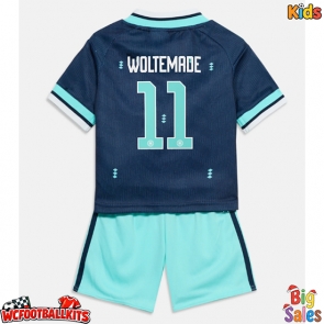 Germany Nick Woltemade #11 Replica Away Stadium Kit for Kids World Cup 2026 Short Sleeve (+ pants)
